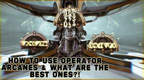Best operator arcanes. -The Magus Elevate arcane for operators is probably the best warframe heal in the game. -Void dash with the Naramon and Zenurik way bound abilities is the strongest movement ability in the game. -Zenurik's energizing dash is one of the easiest way to recover energy in the game. 