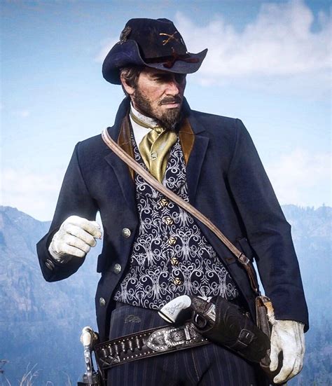 The Marauder. Full Look. The Marauder garment set is an unique outfit found in Red Dead Redemption 2. It can be bought from the Trapper once the player hunts and skins 4 Rabbits, a Muskrat, a Cow, a Deer, a Bull, Boar and Snake. This will complete the outfit.