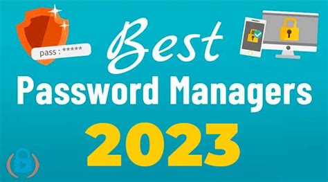 Best password managers 2023. Jun 20, 2023 ... So, which password manager should you choose? There are many different options available. But some of the best password managers in 2023 include ... 