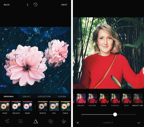 Best photo filter apps. 1. Select image. Upload images from your device or browse thousands of free Adobe Stock images to find the perfect photo for your project. 2. Add filters to your photo. Select … 
