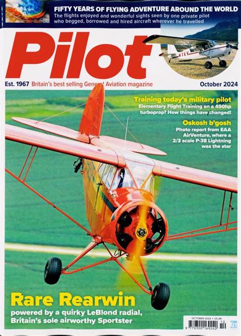 Best pilot magazine subscription.  We deliver worldwide.  Aviation Magazines Here ar...