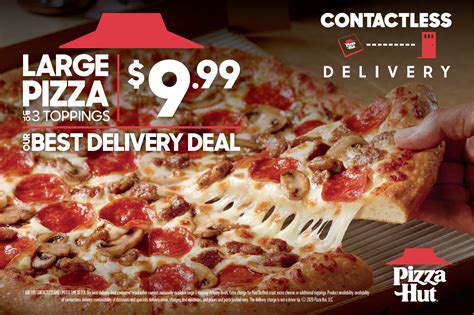 Best pizza deals. Featured. $9.99 Large 1-Topping Pizza. Our best delivery deal. Original Stuffed Crust®. Nothing beats the original. $7 Deal Lover's. Delivery or carryout. Big Dinner Box. Feed the whole family, all from one box. 