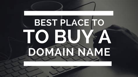 Best place to buy domain name. There are several great places to buy domains. Godaddy is mostly known, but I prefer to buy my domains now from Namecheap being they give you free domain privacy on all domains. They also have really cheap wordpress hosting if you need it to create your site. Another good place to get domains is domain.com for cheap. 