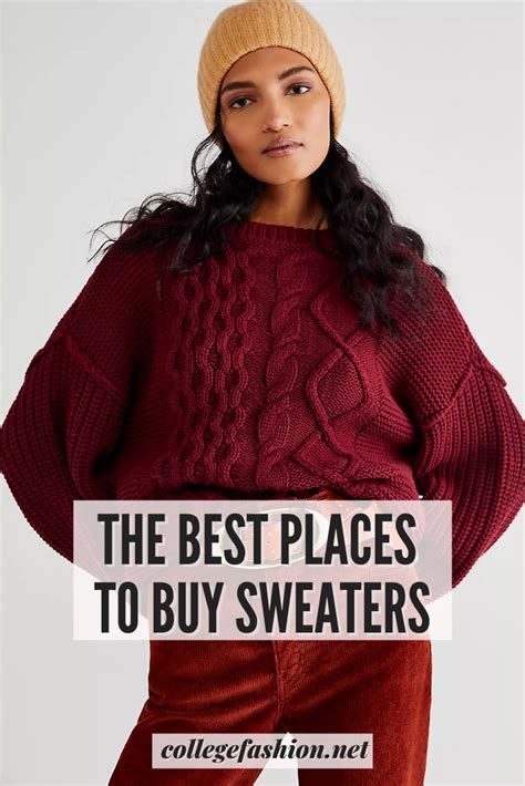 Best place to buy sweaters. Blarney Woolen Mills has shops in Blarney, Bunratty, Dublin, Killarney and Tipperary. For further info, visit www.blarney.com or call 011 353 21 451 6111. Aran Sweater Market has one store, on College Square in Killarney. There is no website, but they can be reached at 011 353 643 9756. 