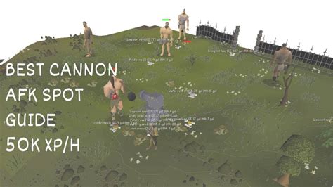 Cannoning the ones in the wilderness slayer caves 
