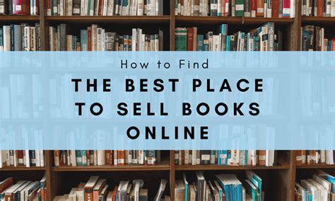 Best place to sell books. We’ve found five platforms for selling books online and provided the scoop on each, including how much it will cost to make money with them and a few tips on how to get started. And we’ve rounded up … 