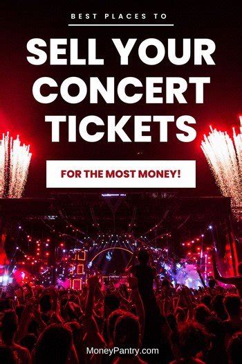 Best place to sell concert tickets. Sep 19, 2022 · StubHub. Stubhub is the most popular place to resell concert tickets. You can list your tickets on the website for free. However, StubHub charges a commission fee slightly higher than other resale options when you do sell a ticket. Table of Contents show. 