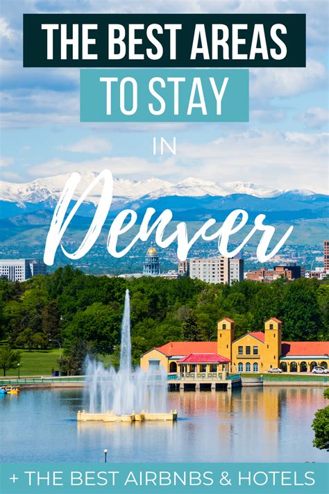 Best place to stay in denver. Denver, like many of America’s best city’s, is sectioned off into unique neighborhoods.Each one has its charms and attractions. So we’ll outline the best neighborhoods in Denver to choose where you want to stay and outline what the best hotels and rentals are in each one.. And there are plenty of amazing Denver hotels and … 