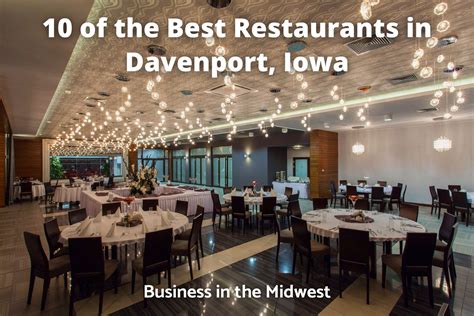 Best places to eat in davenport iowa. Jun 24, 2023 · Discover the best restaurants in Davenport I handpicked just for you below. 1. Cafe d’Marie. 614 West 5th Street. Davenport, IA 52801. (563) 323-3293. This restaurant, established in 2009, is in the Coast/Hamburg historic district. It features exquisite comfort food, such as soups and salads, in a casual space. 