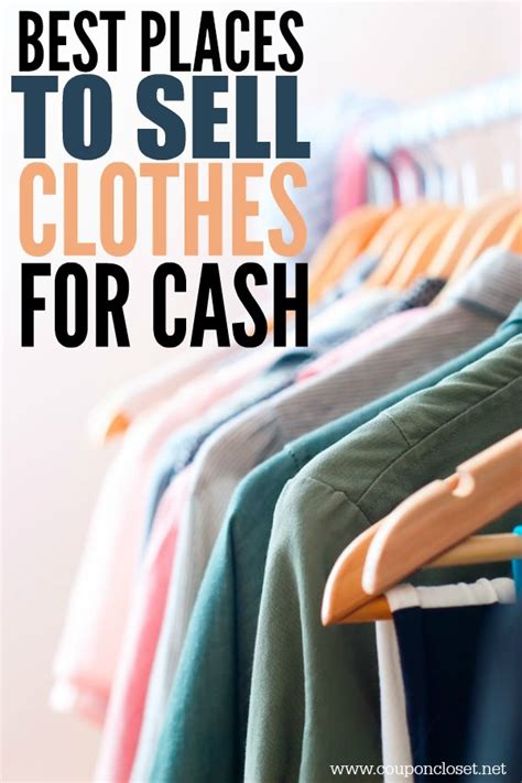 Best places to sell clothes. By Olivia Lidbury. last updated March 19, 2021. So how to sell clothes online? Aside from Ebay, specialist fashion resale websites are a relatively new concept. However, because competition has fired up quickly, we're already spoilt for choice. 