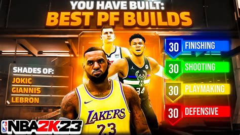 NBA 2K23 best builds guide for MyCareer at all 5 position