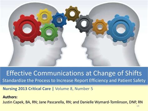 Best practices in shift handover communication of operations