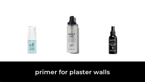Best primer for plaster walls.  Learn how these products ensure unmatche...