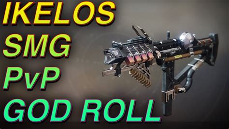  Recoil Direction. 90. Rounds Per Minute. 720. How to get IKELOS_SMG_v1.0.3. Source: Season of the Seraph. IKELOS_SMG_v1.0.3 Alternatives. We list all possible rolls for IKELOS_SMG_v1.0.3, as well as weapon's stats and god rolls for PvE and PvP. Explore the best traits combinations here! . 