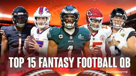 Best qbs for fantasy 2023. 2023 Fantasy Football Draft Rankings: Top 35 quarterbacks. 2M0JB4T Philadelphia, Pennsylvania, USA. 4th Dec, 2022. Pennsylvania, USA; Philadelphia … 