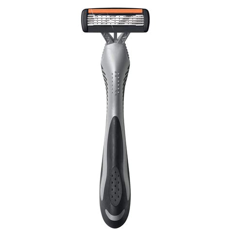 Best razor for sensitive skin. Balancing sphere adds weight for better shave control. Bic's disposable razors for men have a pivoting head of 40 degree for better shave control. 5 flexible men's razor blades individually adjust to the contours of the skin delivering an ultra-close shave. Walmart. Bic Flex4 Razors, Titanium, Sensitive – 3 razors. 