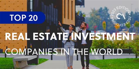 Best real estate investment companies. Number of Founders 852. Average Founded Date Jan 28, 2001. Percentage Acquired 0%. Percentage of Public Organizations 1%. Percentage Non-Profit 0%. Number of For-Profit Companies 2,211. Number of Non-profit Companies 10. Top Investor Types Private Equity Firm , Venture Capital , Family Investment Office , Angel Group , Corporate Venture Capital. 