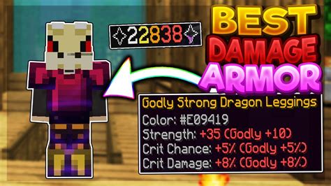 Strong Dragon Armor-Best Strength If you just want to get good damage, just go for this set instead of superior. This is because combined with the tarantula set, it does more damage than superior armor. This is also useful if you have a maxed AOTE, and you want to keep it, strong armor is a viable choice because of its 70 damage boost, …. 