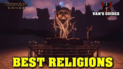 Best religion in conan exiles. Conan Exiles is absolutely dominating the Steam sales charts this week, driven by some key changes to the survival formula we’ve seen repeated ad nauseam over the last few years, but many players are struggling to survive and make their mark on the wasteland. So we’ve rounded up some tips and strategies to help guide you through the … 