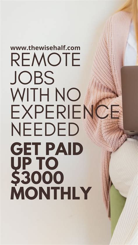 Best remote jobs with no experience. Things To Know About Best remote jobs with no experience. 