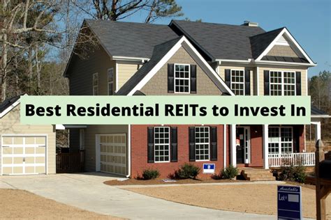 Best residential reits. Things To Know About Best residential reits. 