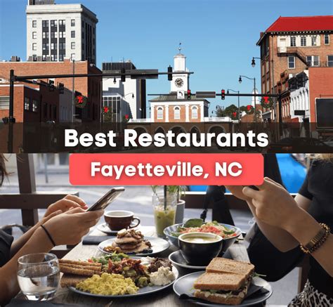 Best restaurants fayetteville nc. Fayetteville, NC, is known for it's military roots, and those roots have led to some marvelous dining options for locals and visitors to try. ... Destinations 10 Best Restaurants in Cancun: Satisfying Your Cravings. Destinations 11 Best Vacation Rentals in Melbourne, Florida. 