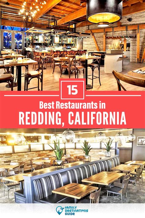 Best restaurants in redding ca. 354 reviews #7 of 162 Restaurants in Redding $$ - $$$ American Bar Pizza 2300 Hilltop Dr, Redding, CA 96002-0508 +1 530-221-2335 Website Menu Closes in 51 min : See all hours 
