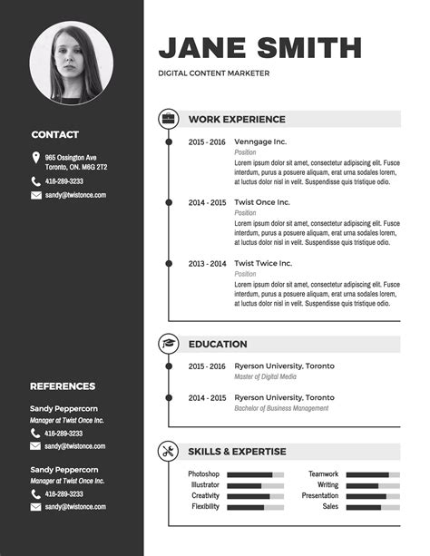 Best resume template. All our resume templates are one-page resume templates. Our resume templates have formatting tools that ensure all your information fits neatly into one page. These user-friendly adjusting tools also allow you to easily extend your resume beyond one page, all while sticking to recruiter-approved formatting criteria. 