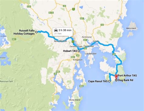 Best route from Orford to Port Arthur - Tasmania Forum