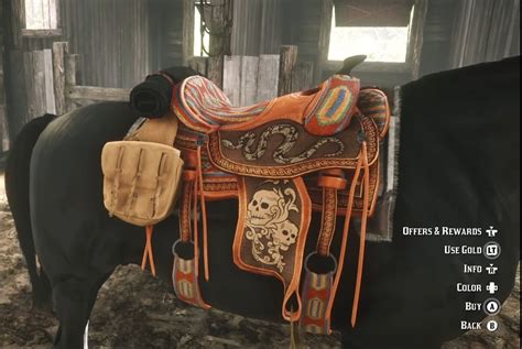Best saddle in rdr2 online. Saddles. By Angie Harvey , Casey DeFreitas , Max Roberts , +1.7k more. updated Oct 26, 2018. Saddles are the leather seat strapped around a horse that allows a man to ride a bit more comfortably ... 