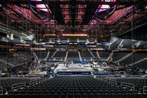 Climate Pledge Arena. Rod Stewart tour: The Hits. Good seats for the price of the ticket. Seats are pretty far (photo is zoomed) but pretty front and center to the stage. 122. section.. 