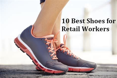 Best shoes for retail workers. From checking out customers to stocking shelves—working retail means spending hours on your feet. Hard, flat surfaces such as concrete only make those painful shifts worse, and breaks may be few and far between. The best men's shoes for retail workers focus on proper support and ample cushion. Must-Have Features of Men's Shoes for Retail 