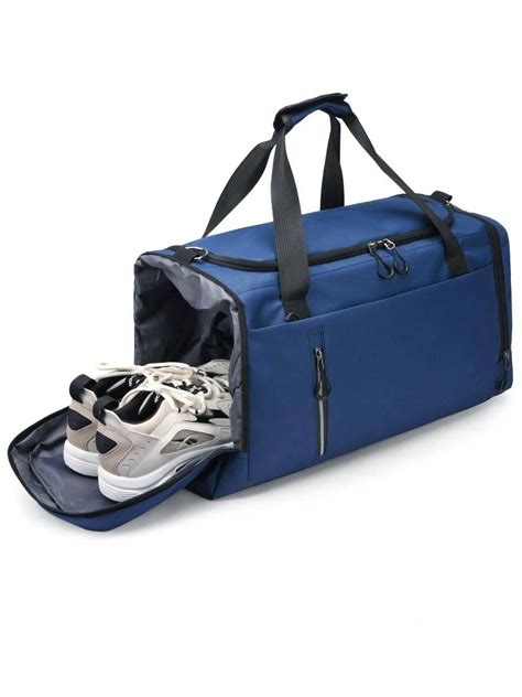 Best shoulder strap for bag.  Separate shoe compartment that doubles as space fo...