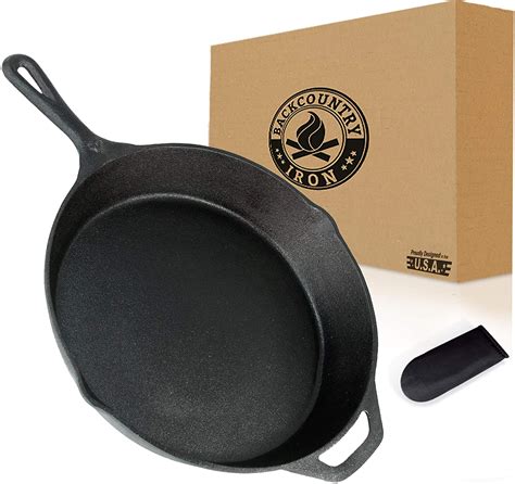 Mar 8, 2024 · Best Overall: Lodge Chef Collection Cast Iron Skillet. Best Budget: Victoria Cast Iron Skillet. Best Splurge: Stargazer Cast Iron Skillet. Best for Camping: Lodge Blacklock Cast Iron Skillet. Best Enamel Cast Iron: Our Place Cast Iron Always Pan. Any good granny knows that a cast iron skillet is the ultimate multitasker in the kitchen.. 