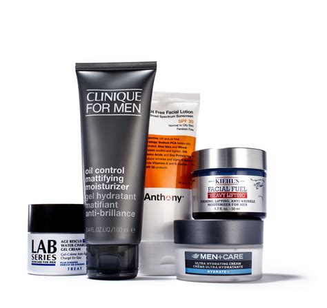 Best skincare products for men. He understands that men want to look their best, but in an easy, natural way, so his skin-enhancing products are basically fool-proof. Skin Heroes: Intensive Purifying Mud Mask (£48), Bronzing Gel (£21), Oil-Free Daily Moisturiser (£78) 