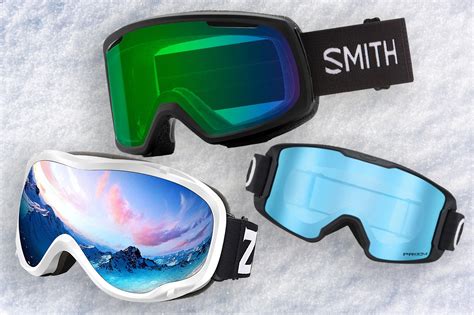 Best snow ski goggles. Ski goggles are part of a skier's toolkit for staying warm on the mountain. The best ski goggles for children should have strong frames and lenses for protection and block 99-100% of all harmful UV light. Snow is highly reflective and the higher up the mountain you go the more important UV protection becomes. 
