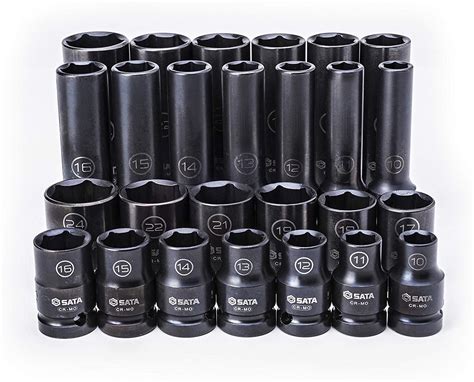 3. GEARWRENCH Pass Through Socket Set. GEARWRENCH's pass-through socket set is a high-quality model with a well-designed flex-head ratchet. The extra-long ratchet handle gives you plenty of torque, and the flex makes it convenient to get the wrench into those tight, awkward spaces.. 