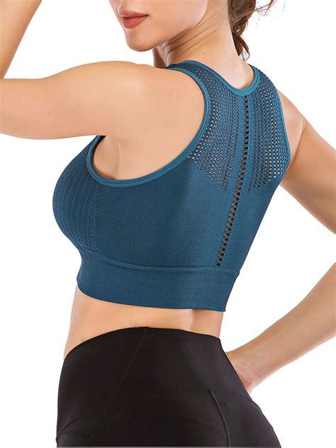 Best sports bra for running. Sports bra for running must have cups to support each breast. Cups provide that extra support that is needed while running. It protects the breast tissues from the lower bulging. Always ensure a good sports bra fit by measuring your bust size and the fitting around your rib cage. If the cups get wrinkles when you wear them, that means the bra ... 