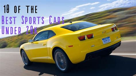 Best sports cars under 20k. Finding the perfect car for your budget can be a challenge. With so many options available, it can be hard to know which one is right for you. Fortunately, there are some great new... 