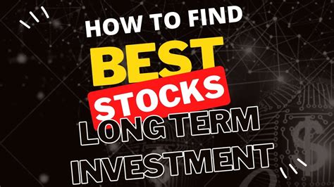 Best stocks for long term. Things To Know About Best stocks for long term. 