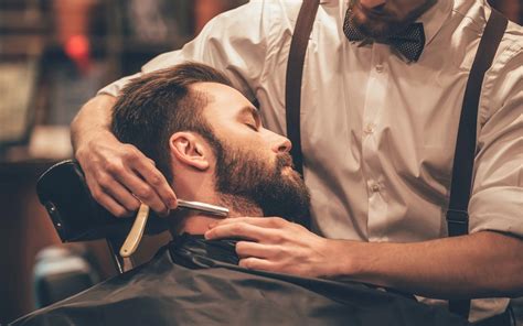Best straight razor shave near me. 1. Alton’s Old School Barbershop. 4.8 (42 reviews) Barbers. $$Lakewood. “Classic cuts, fades, beard trims and straight razor shaves. This is one of the best barbershops in...” … 