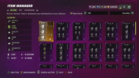 Aug 22, 2021 · Boosts listed at the Uncommon and Rare Tiers represent the different variations available. Most types of Strategy Items will have 2 Uncommon variations and 6 Rare variations, with a few exceptions. Check out every Strategy Item currently available in MUT 22 and its boosts below: For a more detailed breakdown of how Strategy Items work in MUT 22 .... 
