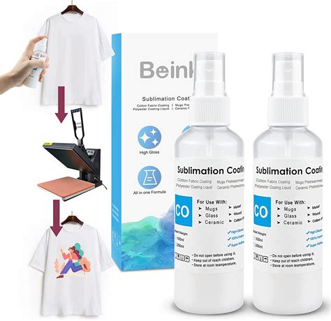 Sublimation Spray for Cotton High Light / Bright Colors : Size : Sublimation Spray 2 x100ML : Item Volume : 100 Milliliters : Special Feature : sublimation spray for cotton : Unit Count : 6.76 fl oz : Paint Type : Spray : Surface Recommendation : Fabric : Indoor/Outdoor Usage : Outdoor, Indoor : Item Form : sublimation spray for cotton : Age ...
