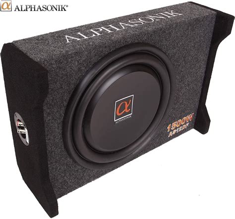 Best subwoofers for cars. 2. Best Bang For The Buck: Rockville RW10CA 10" 800 Watt Slim Active Powered Car Subwoofer . The Rockville RW10CA 10" 800 Watt Slim Active Powered Car Subwoofer is a powerful and versatile car subwoofer. This device offers 800 watts of peak power, as well as 200 watts of RMS power, so you can feel the bass and enjoy clear … 