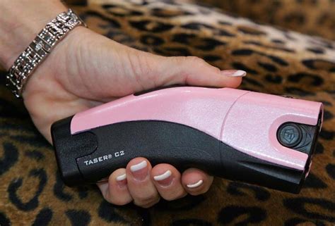 Terminator Stun Gun. The Terminator Stun Gun is one of the most powerful tasers we’ve ever seen. This stun gun is ready to take out anyone who is trying to attack you or your loved ones. It has a lifetime warranty …