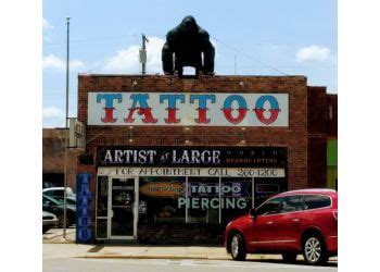 Best tattoo shops wichita ks. The five top-rated tattoo shops in Wichita are as under: 1. BDC Tattoo, Lawrence, KS. BDC Tattoo is a traditional tattoo and body piercing studio serving residents and visitors. One of the vicinity’s leading shops, BDC Tattoo, makes high-quality body artwork available in a comfortable environment. The tattoo parlor is a clean and specialized ... 