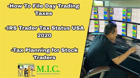 Handling your day trading taxes can seem like a daunting task but wit
