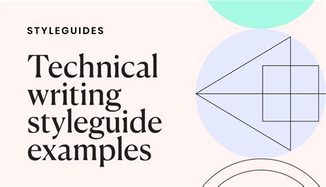 Best technical writing style guide examples Writer