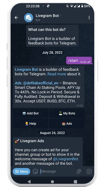 Best telegram bot using java.  Bots help us respond to user commands, provide information,...