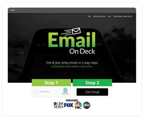Best temporary email. 1. GuerrillaMail. GuerrillaMail is one of the best 10 Minute Mail alternatives you can use now. The best thing about Guerrilla Mail is its clean interface, which is pretty well organized. The web tool allows users to create a … 